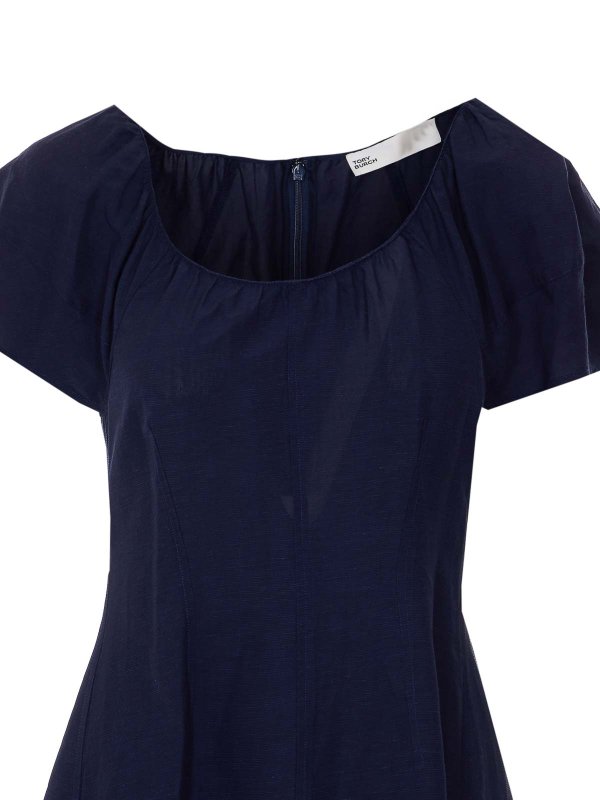 ショートドレス - ブルー Replica 
online: TORY BURCH