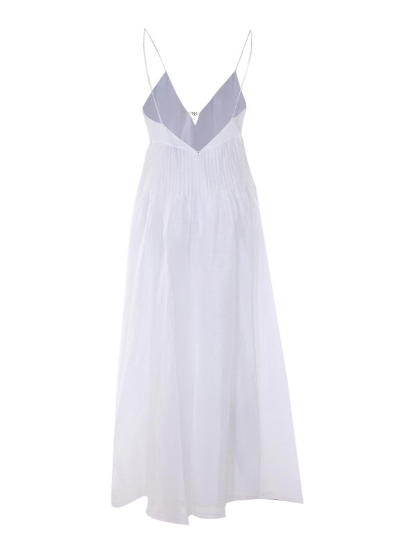 TORY BURCH: ニーレングスドレス online - 膝丈ドレス - 白