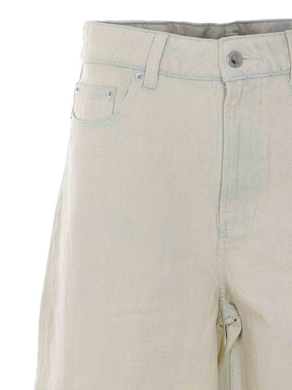 ストレートジーンズ - 白 shop online: A.P.C.