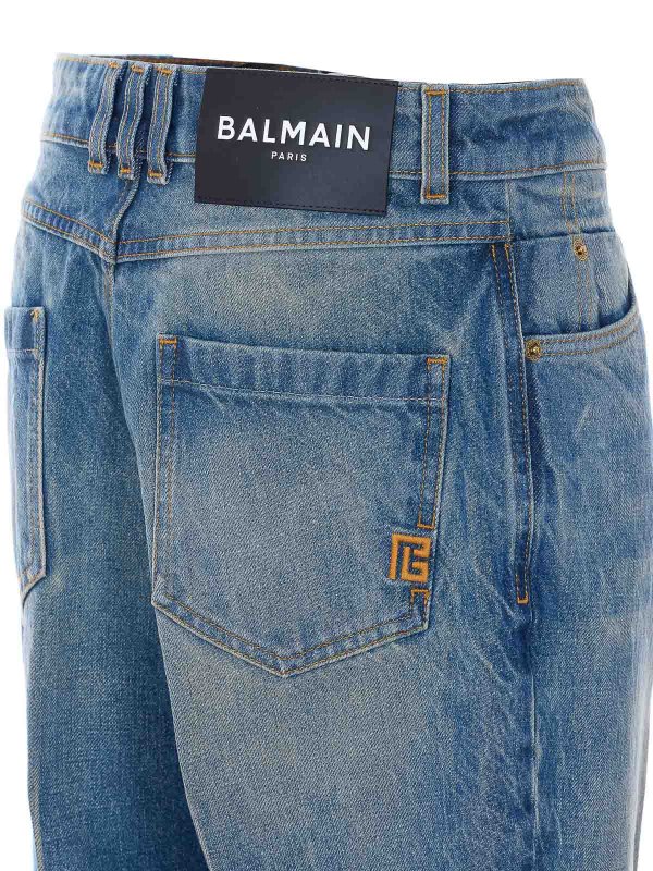 The Best Shops Balmain: ストレートジーンズ - ストレートジーンズ - ブルー
