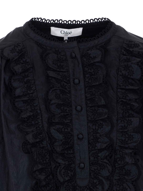 Camisa - Negro shop online: CHLOE
