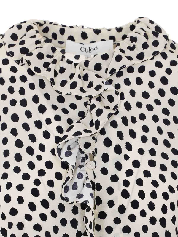 Camisa - Blanco shop online: CHLOE