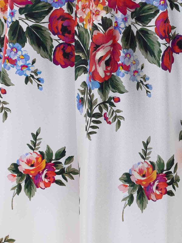 The Best Shops DOLCE & GABBANA: カジュアルトラウザー - カジュアルパンツ - 白