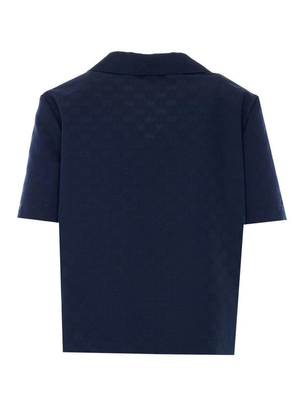 GUCCI: Tops & Tank tops online - Blue Top