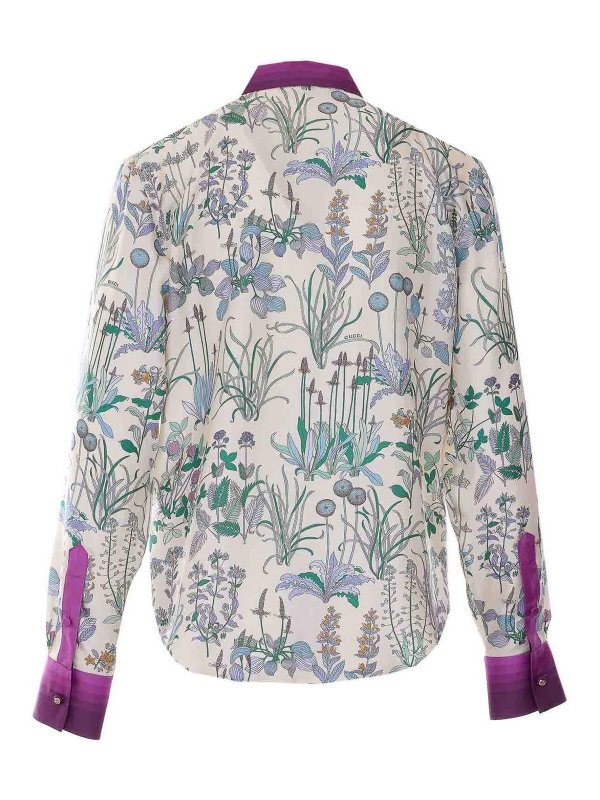 GUCCI: shirts online - Multicolor Printed Shirt