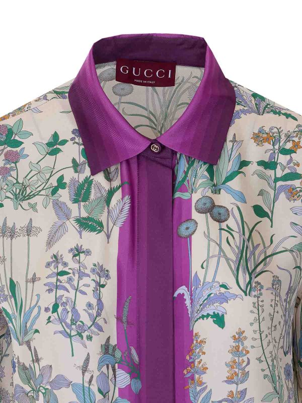 Multicolor Printed Shirt shop online: GUCCI