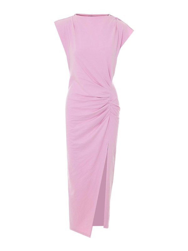 Isabel Marant Etoile: ニーレングスドレス - 膝丈ドレス - ヌードカラー