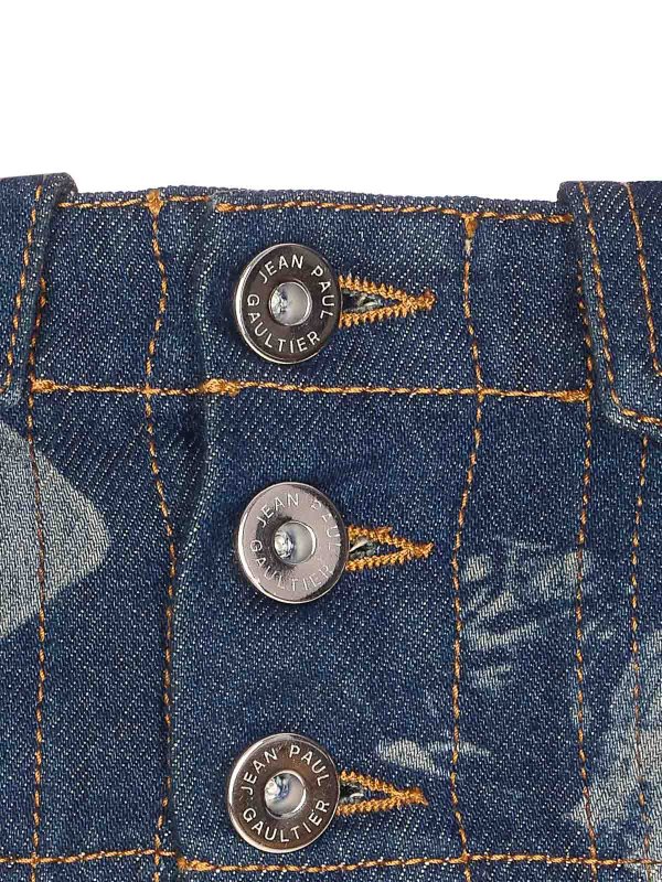 トップ/タンクトップ - ブルー shop online: JEAN PAUL GAULTIER