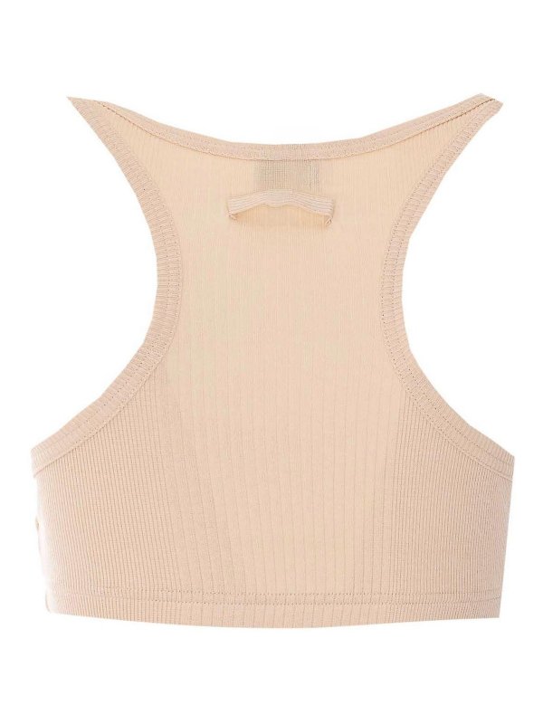 JEAN PAUL GAULTIER: トップス＆タンクトップ online - トップ/タンクトップ - ベージュ