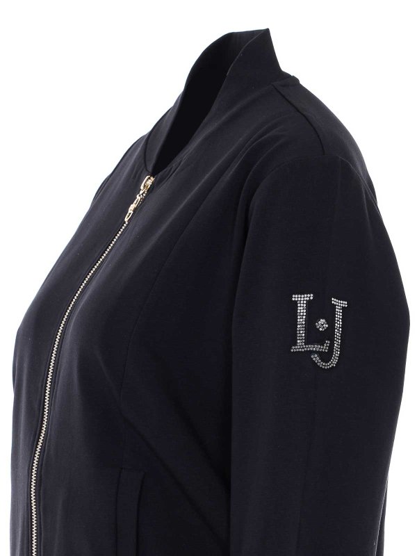 The Best Shops Liu Jo: スウェット＆セーター - スウェットシャツ/セーター - 黒