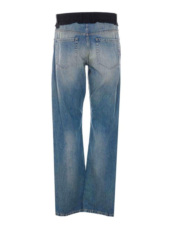 MM6 MAISON MARGIELA: ストレートジーンズ online - ストレートジーンズ - ブルー