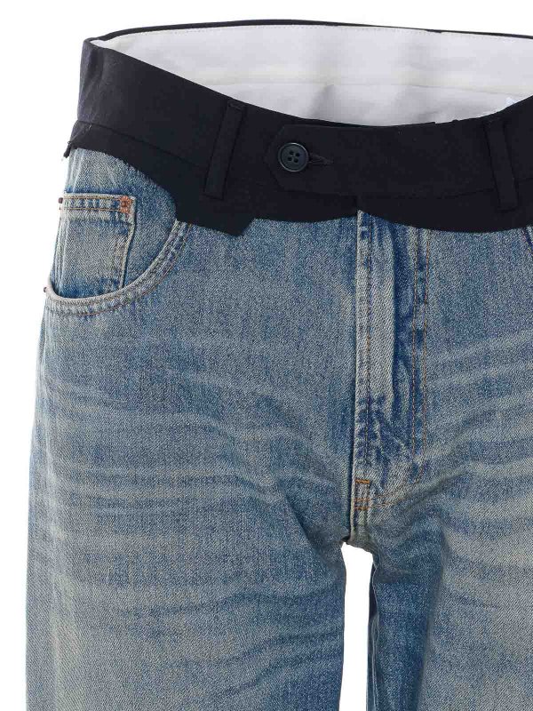 ストレートジーンズ - ブルー shop online: MM6 MAISON MARGIELA