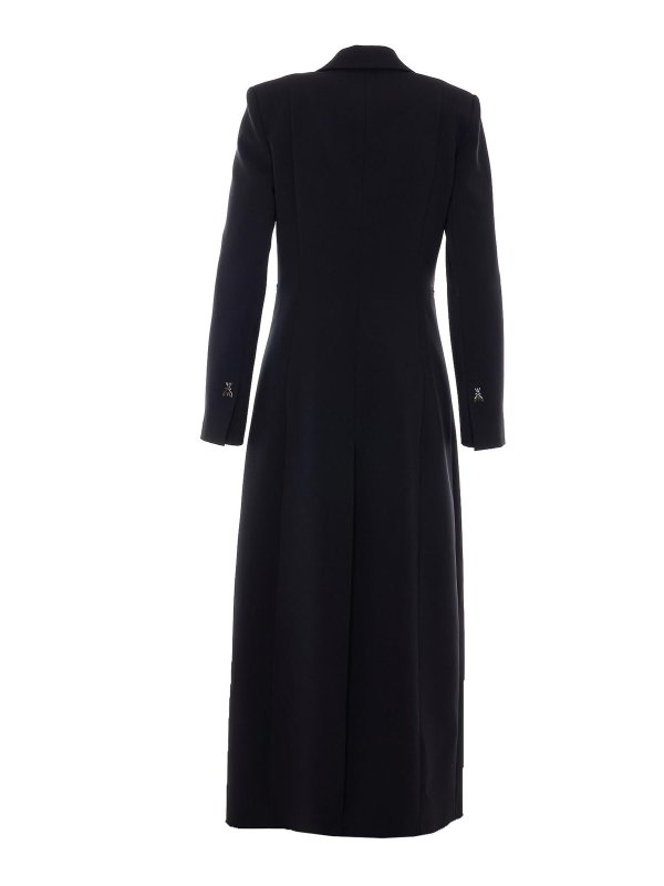 PATRIZIA PEPE: ニーレングスコート online - 膝丈コート - 黒