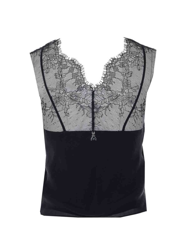 The Best Shops PATRIZIA PEPE: トップス＆タンクトップ - トップ/タンクトップ - 黒