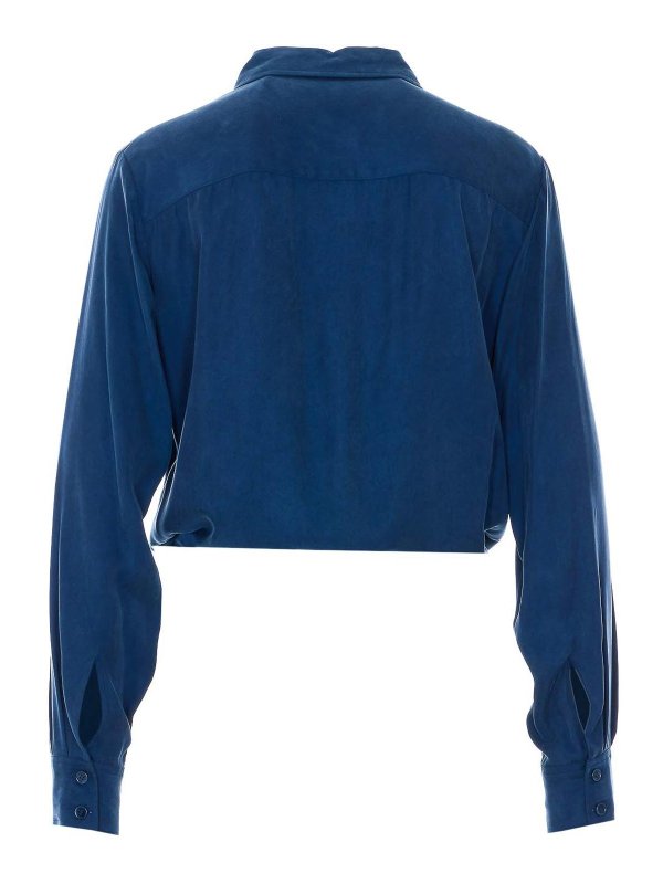 PATRIZIA PEPE: シャツ online - シャツ - ブルー