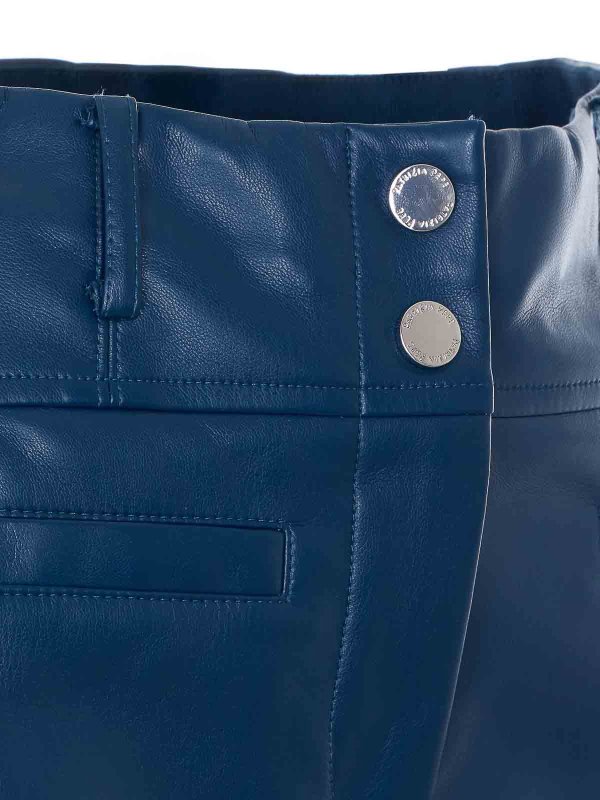 The Best Shops PATRIZIA PEPE: ニーレングススカート＆ミディ丈 - 膝丈/ミディスカート - ブルー