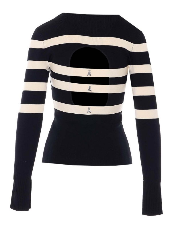 PATRIZIA PEPE: クルーネック online - クルーネック - 黒