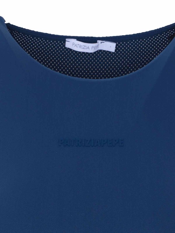 トップ/タンクトップ - ブルー Replica 
online: PATRIZIA PEPE