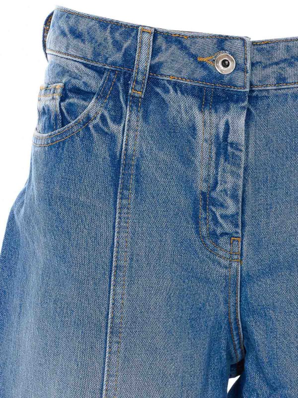 ストレートジーンズ - ブルー shop online: PATRIZIA PEPE