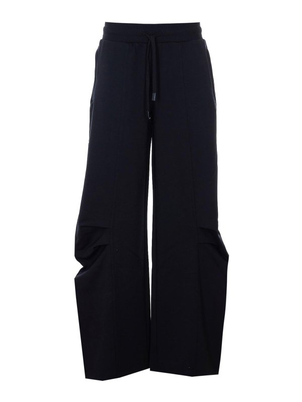 PATRIZIA PEPE: カジュアルトラウザー - カジュアルパンツ - 黒