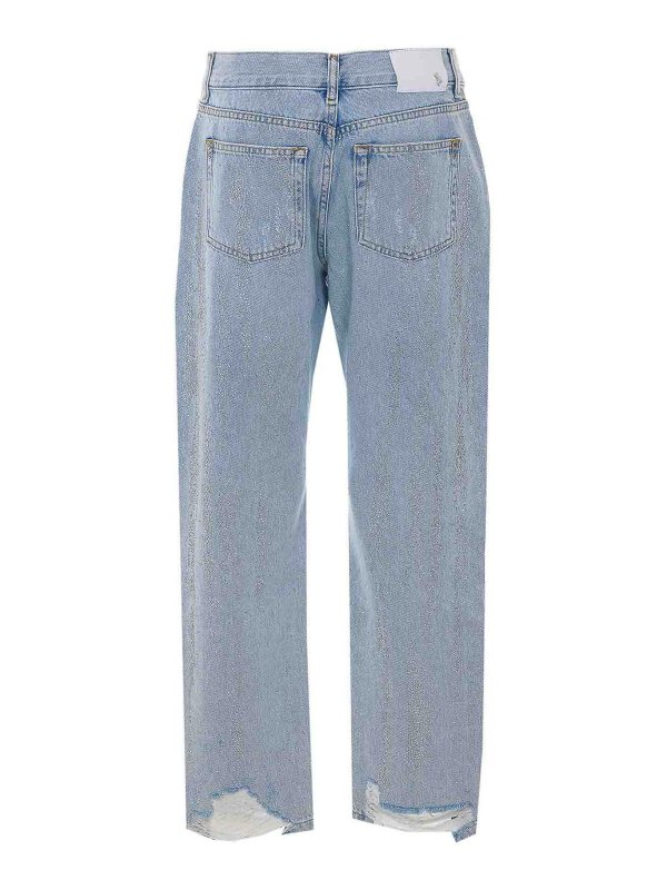 PATRIZIA PEPE: ストレートジーンズ online - ストレートジーンズ - ブルー