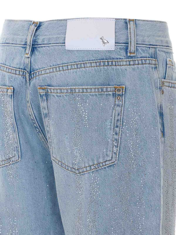 The Best Shops PATRIZIA PEPE: ストレートジーンズ - ストレートジーンズ - ブルー