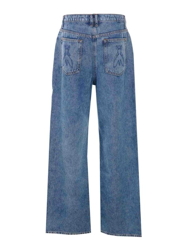 PATRIZIA PEPE: ストレートジーンズ online - ストレートジーンズ - ブルー