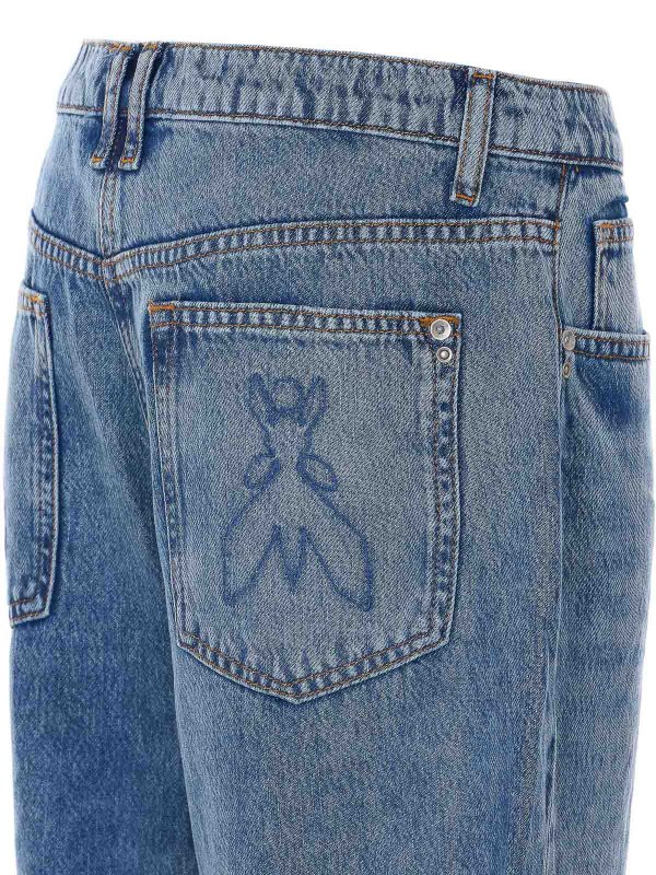 The Best Shops PATRIZIA PEPE: ストレートジーンズ - ストレートジーンズ - ブルー