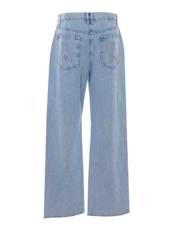 PATRIZIA PEPE: ストレートジーンズ online - ストレートジーンズ - ブルー