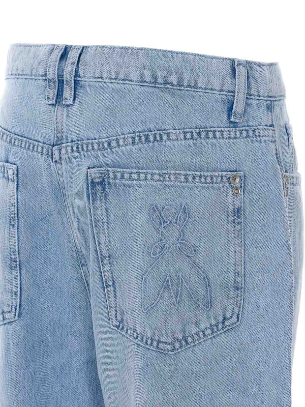 The Best Shops PATRIZIA PEPE: ストレートジーンズ - ストレートジーンズ - ブルー