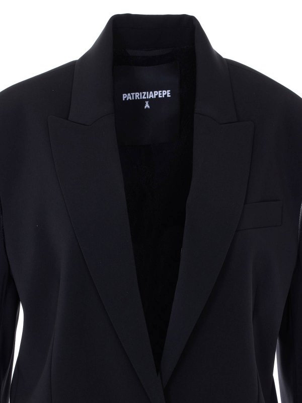 Giacca nera shop online: PATRIZIA PEPE