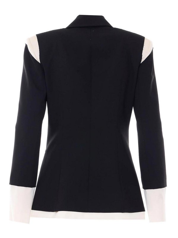 PATRIZIA PEPE: giacche casual online - Giacca Bianca E Nera