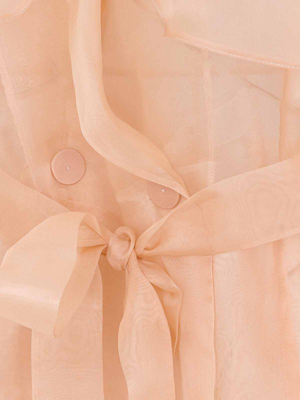 The Best Shops Pinko: trench coats - Pink Cocco Trench