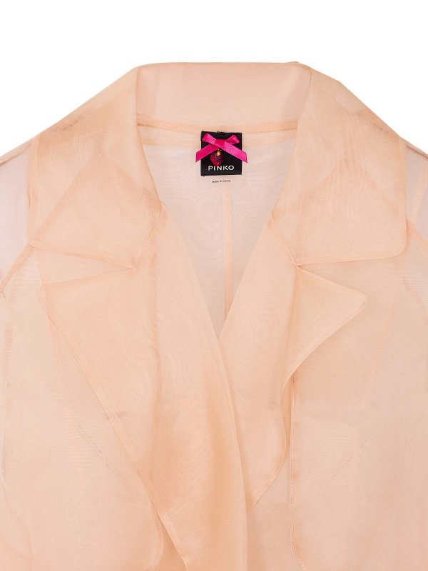 Pink Cocco Trench Replica 
online: Pinko