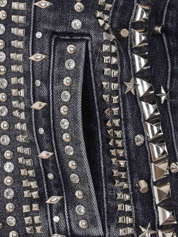 The Best Shops R13: Strickpullover mit Rundhalsausschnitt - Rundhalspullover - Schwarz