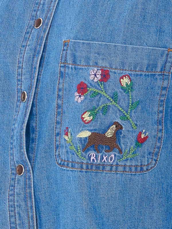 The Best Shops RIXO: Camisas - Camisa - Azul