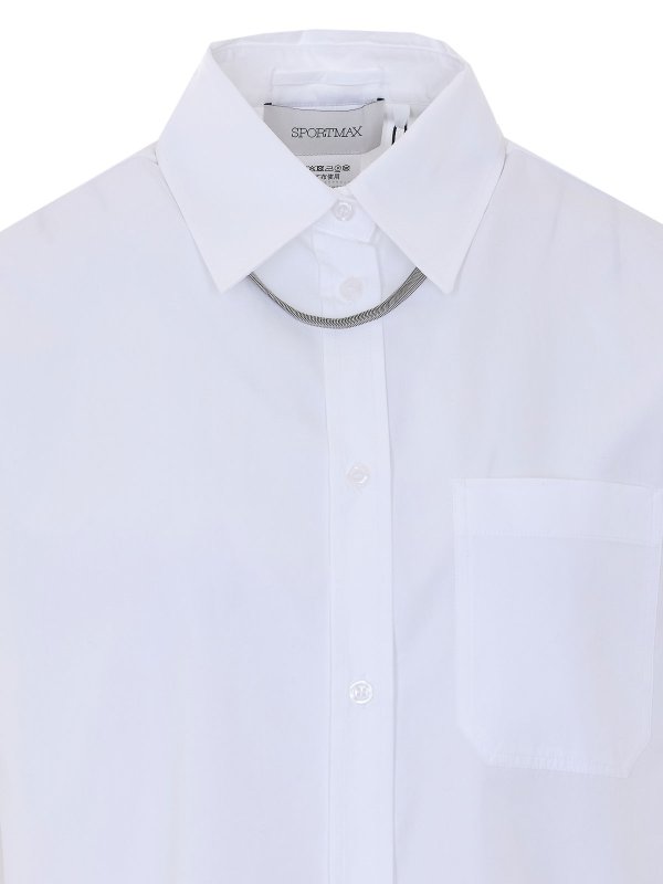 Hemd - Weiß shop online: SPORTMAX