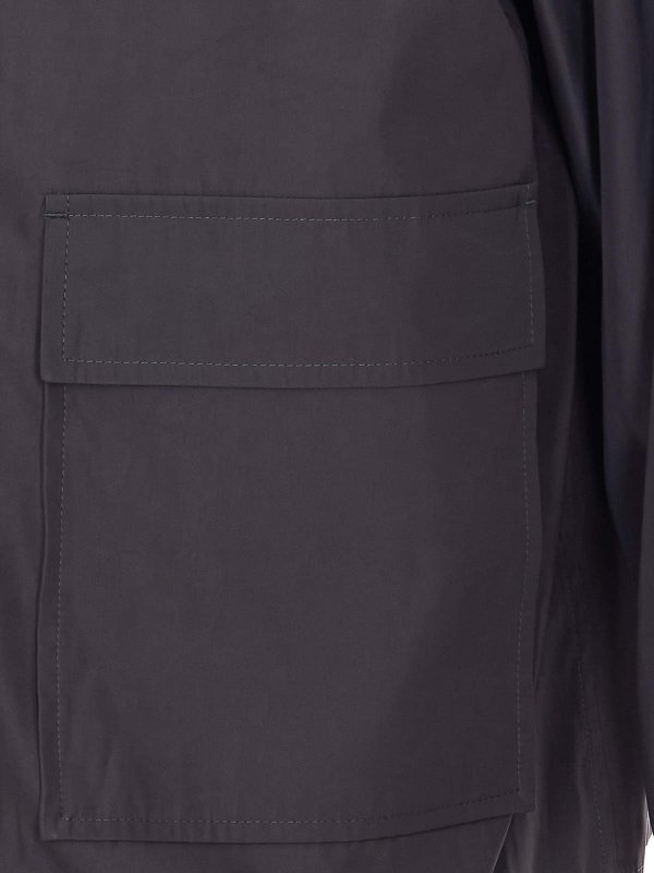 The Best Shops THOM BROWNE: Turtlenecks & Polo necks - Dark Grey Jacket