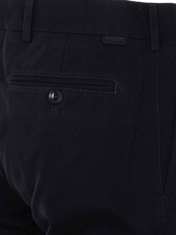 The Best Shops TOM FORD: カジュアルトラウザー - カジュアルパンツ - 黒