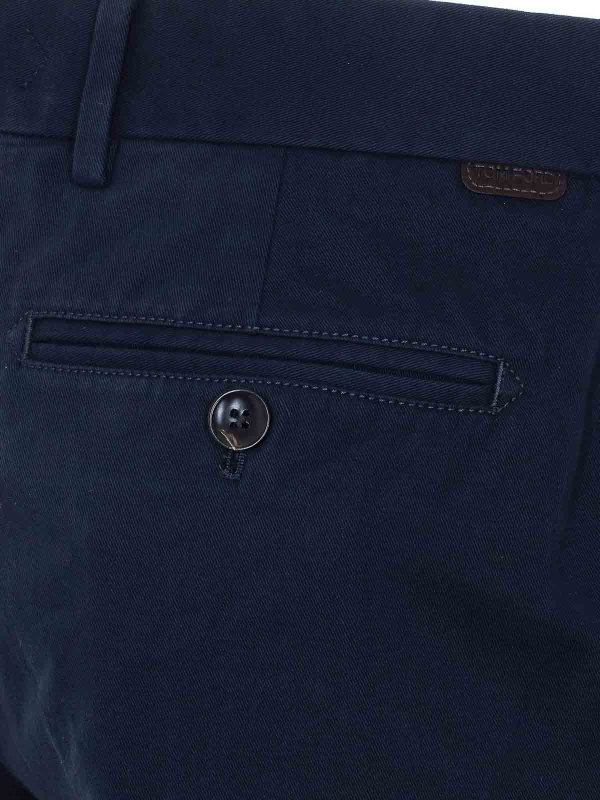 The Best Shops TOM FORD: casual trousers - Blue Japanese Pants