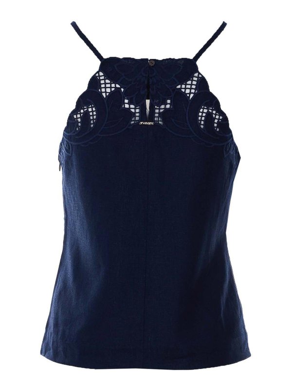 TWINSET: Tops & Débardeurs online - Top - Bleu
