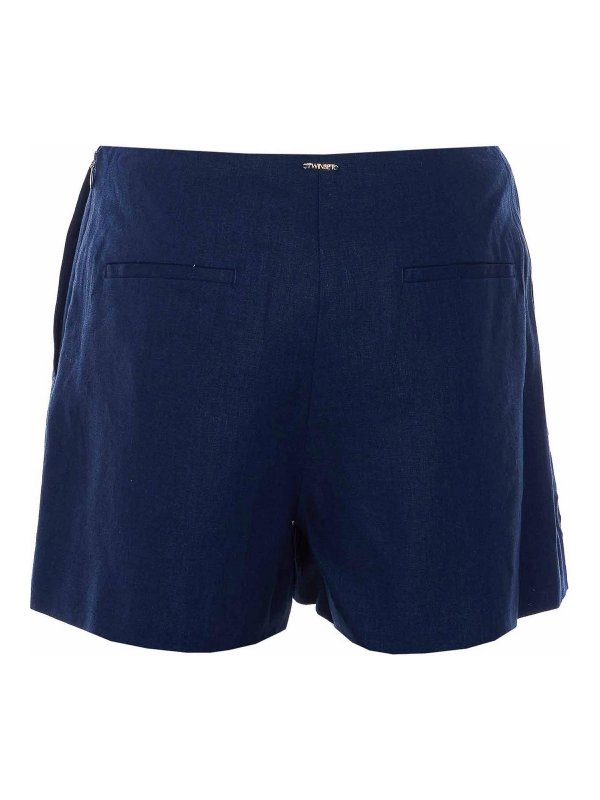 TWINSET: トラウザーショーツ online - ショートパンツ - ブルー