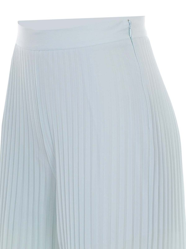 Pantaloni a pieghe azzurri Replica 
online: TWINSET