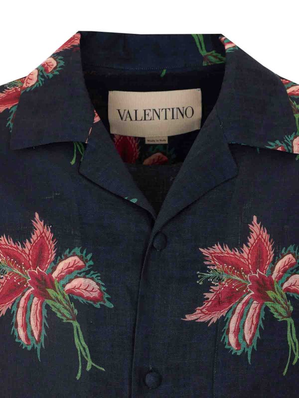 シャツ - 黒 shop online: VALENTINO GARAVANI