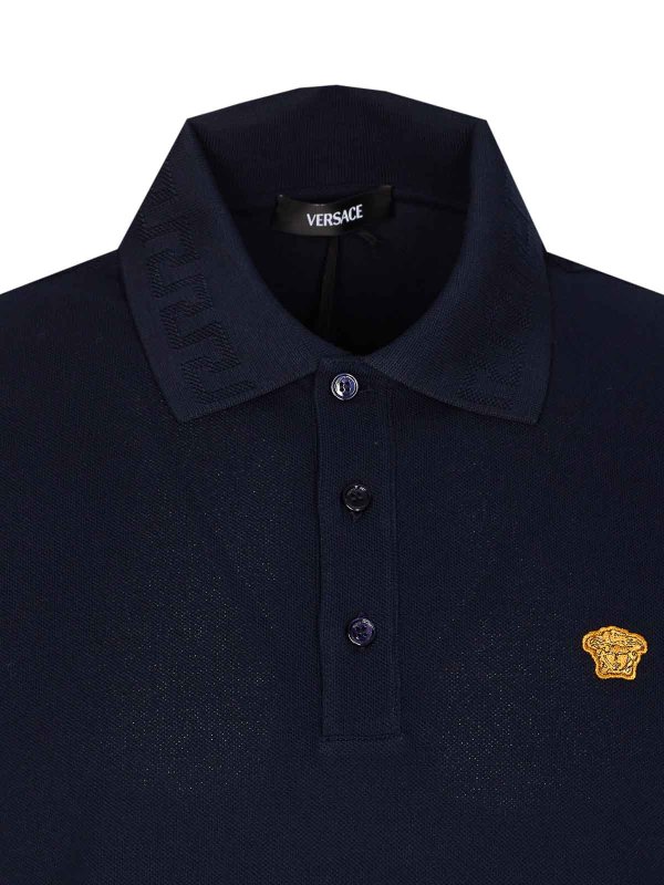Poloshirt - Blau shop online: VERSACE