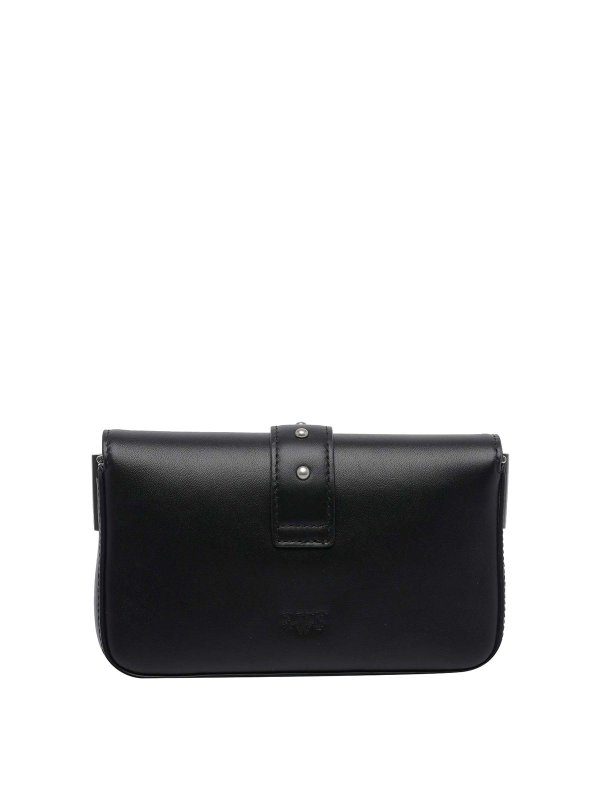 The Best Shops Pinko: portafogli - Borsa a tracolla morbida Love One nera