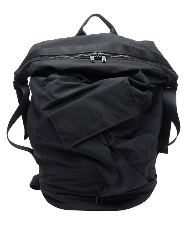Y-3: Rucksäcke - Rucksack - Schwarz