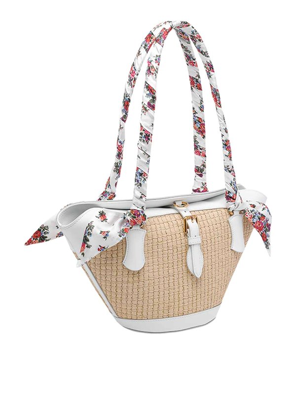 DOLCE & GABBANA: borse a spalla online - Borsa a tracolla bianca