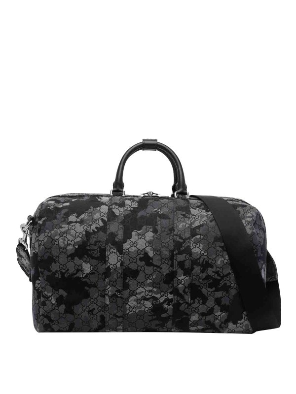 GUCCI: Luggage & Travel bags - Black Duffle Bag