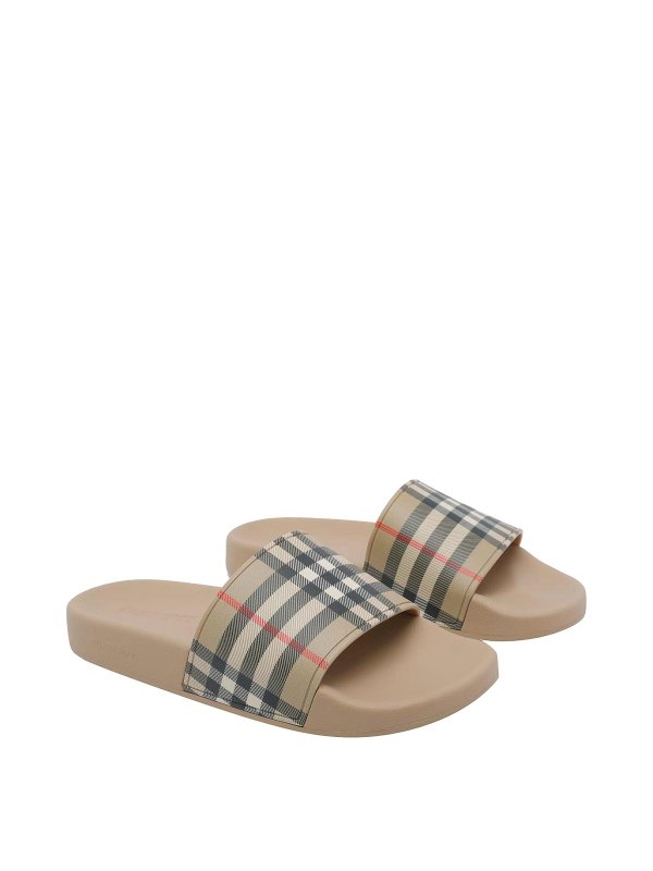 BURBERRY: サンダル online - サンダル - ベージュ